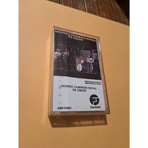 Vintage 1980 The Concert Cassette Creedence Clearwater Revival Fantasy Records